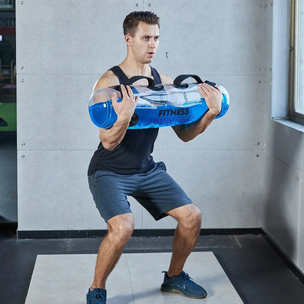 Aqua Water Bag - Versatile Home Gym Fitness Equipment for Bodybuilding and Weight Training