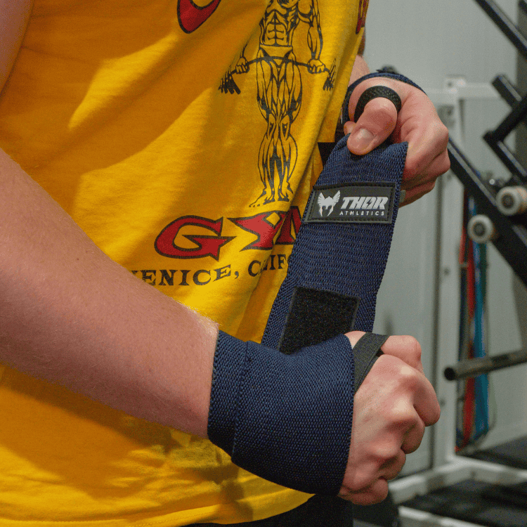 Lifting Straps Extra Grip + Wrist Wraps | Viking Blue